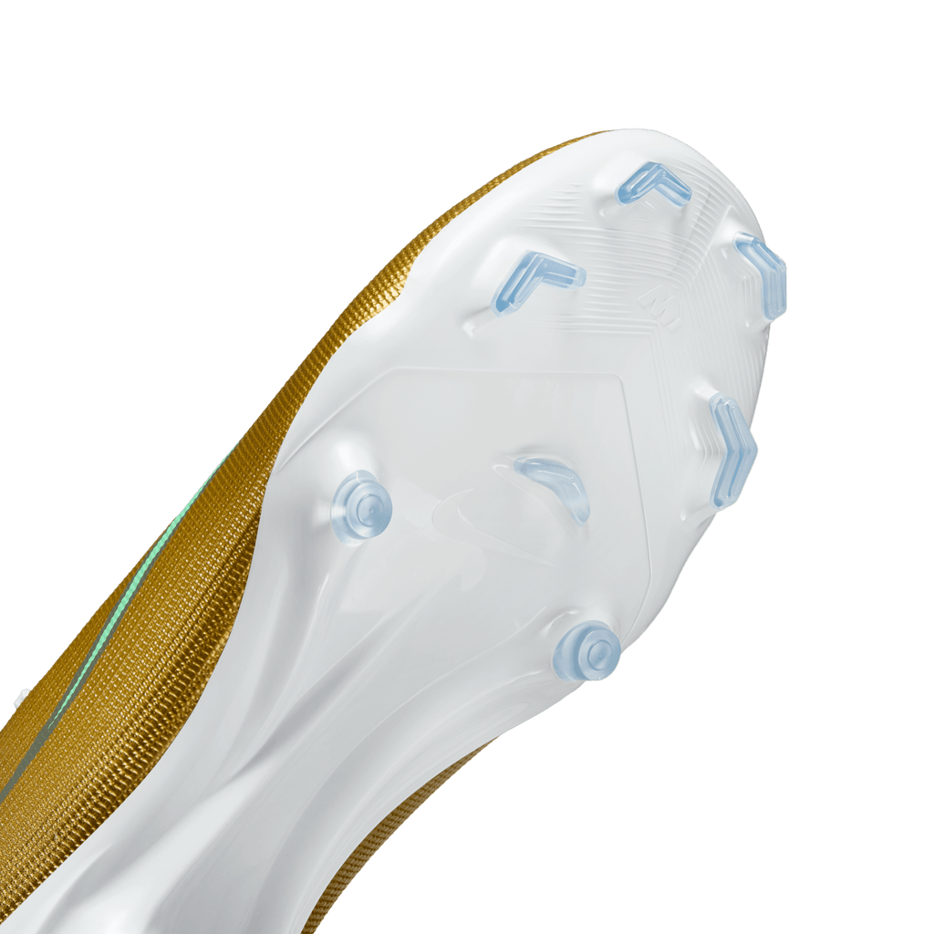 Nike Youth Mercurial Superfly 11 Academy "Kylian Mbappé" FG/MG-METALLIC GOLD/GREEN GLOW product image 3, provided for visual
