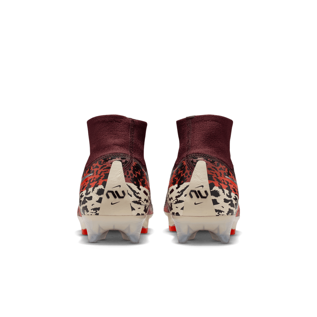 Nike United Superfly 10 Elite FG-Burgundy Crush/metallic Silver product image 4, provided for visual reference and product