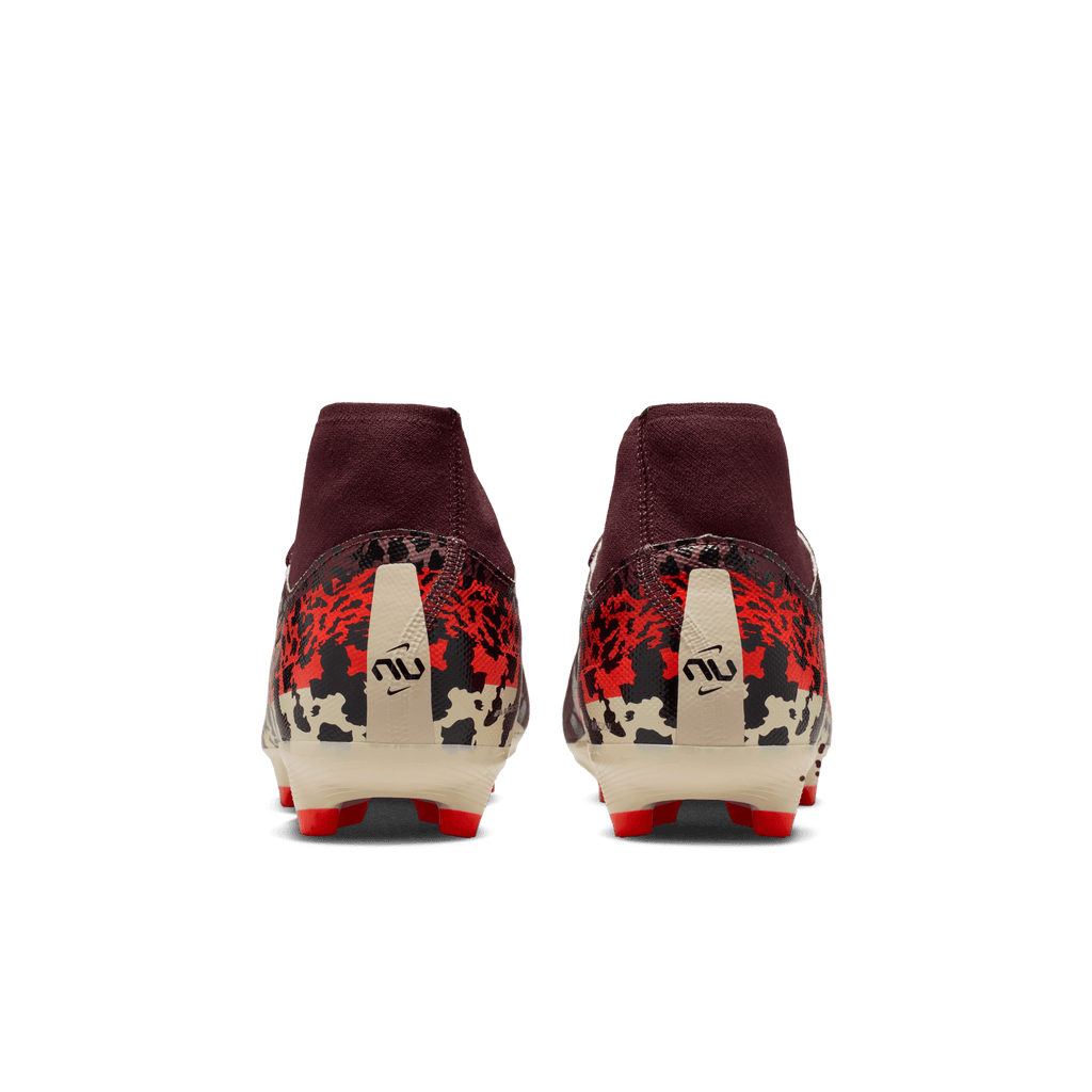 Nike Youth United Mercurial Superfly 10 Academy-Burgundy /Red/Metallic Silver product image 5, provided for visual reference