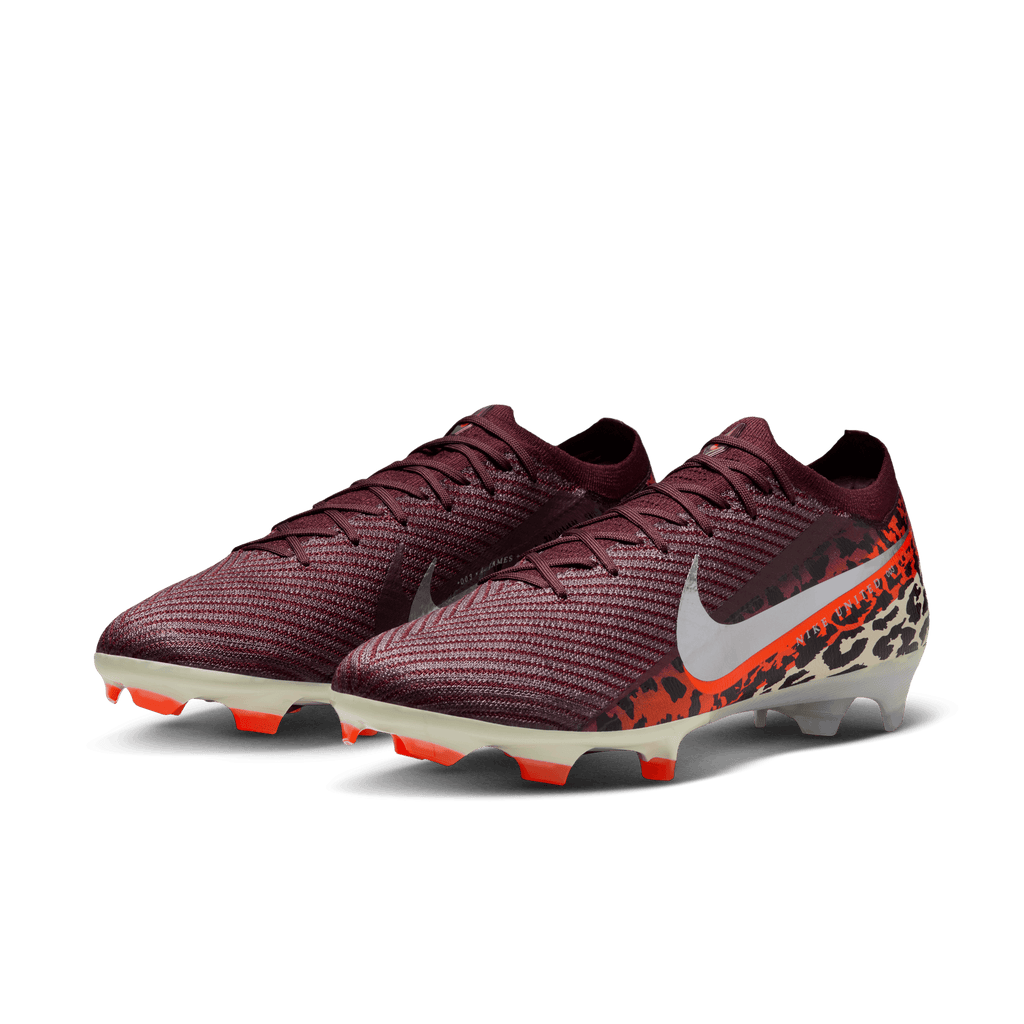 Nike United Vapor 16 Elite FG- Burgundy Crush/metallic Silver product image 3, provided for visual reference and product