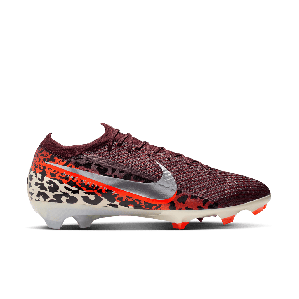 Nike United Vapor 16 Elite FG- Burgundy Crush/metallic Silver product image 1, provided for visual reference and product
