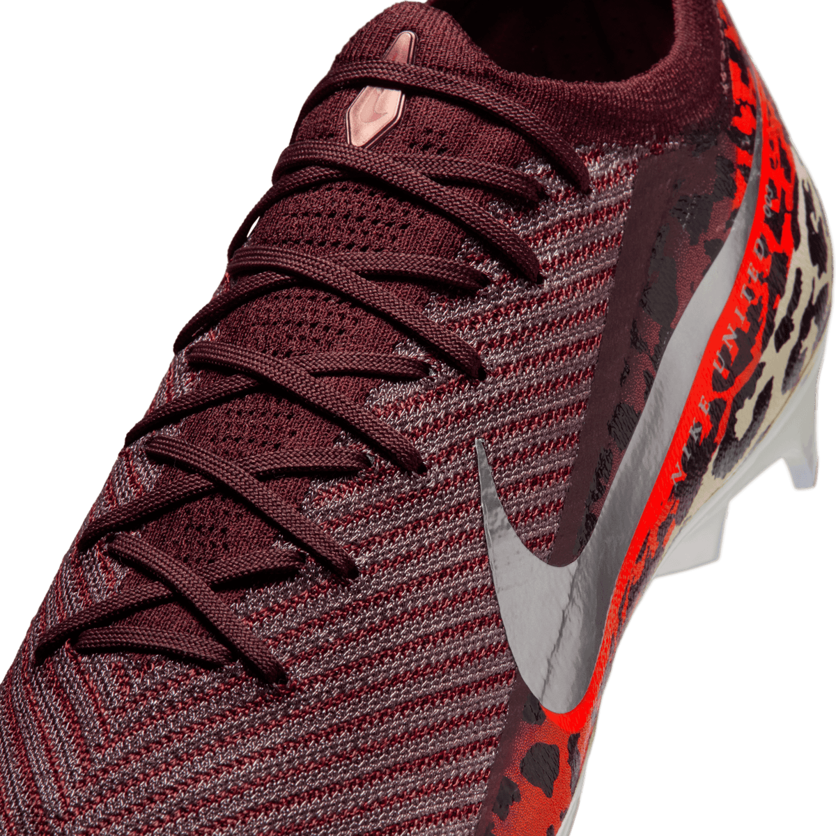 Nike United Vapor 16 Elite FG- Burgundy Crush/metallic Silver product image 6, provided for visual reference and product