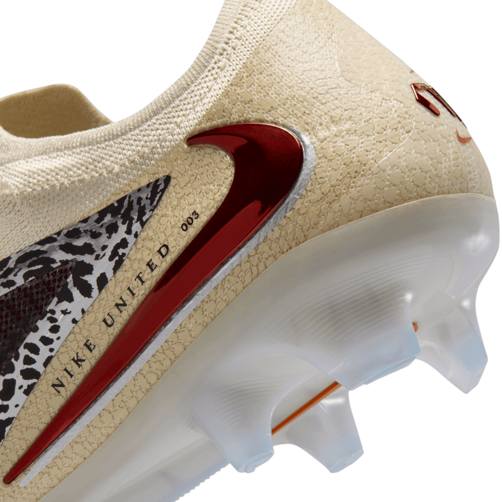 Nike United Phantom 6 Low Elite FG-Burgundy Crush/university Red-fossil product image 7, provided for visual reference and