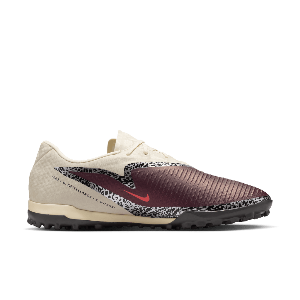 Nike United Phantom 6 Low Academy - Burgundy Crush/ University Red/ Bordeaux Crush product image 2, provided for visual