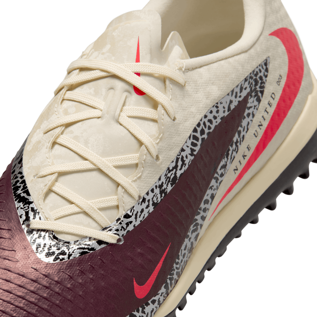 Nike United Phantom 6 Low Academy - Burgundy Crush/ University Red/ Bordeaux Crush product image 5, provided for visual