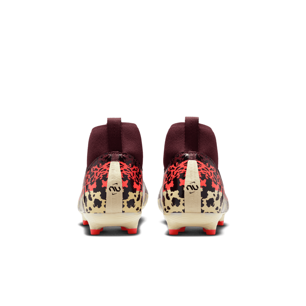 Nike United Jr. Mercurial Superfly 10 Academy-Burgundy /Red/Metallic Silver product image 4, provided for visual reference
