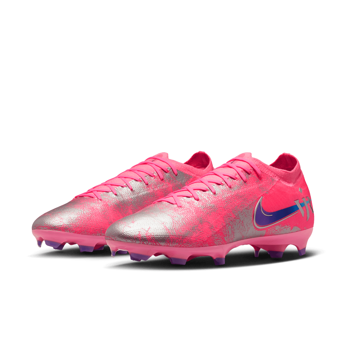 Nike Youth Mercurial Vapor 16 Pro "Vini Jr." Firm-Ground Low-Top FG-Sunset Pulse/Old Royal product image 3, provided for