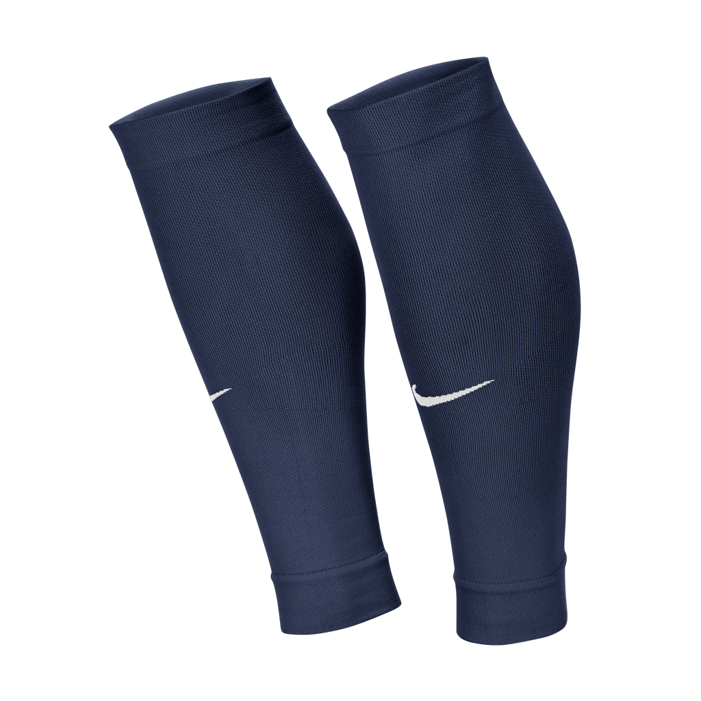 Nike VaporFast Soccer Leg-Sleeve - Navy product image 1, provided for visual reference and product detail review
