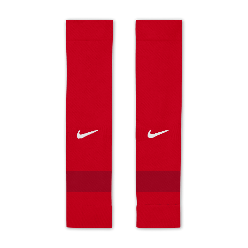 Nike VaporFast Soccer Leg-Sleeve - Red product image 2, provided for visual reference and product detail review
