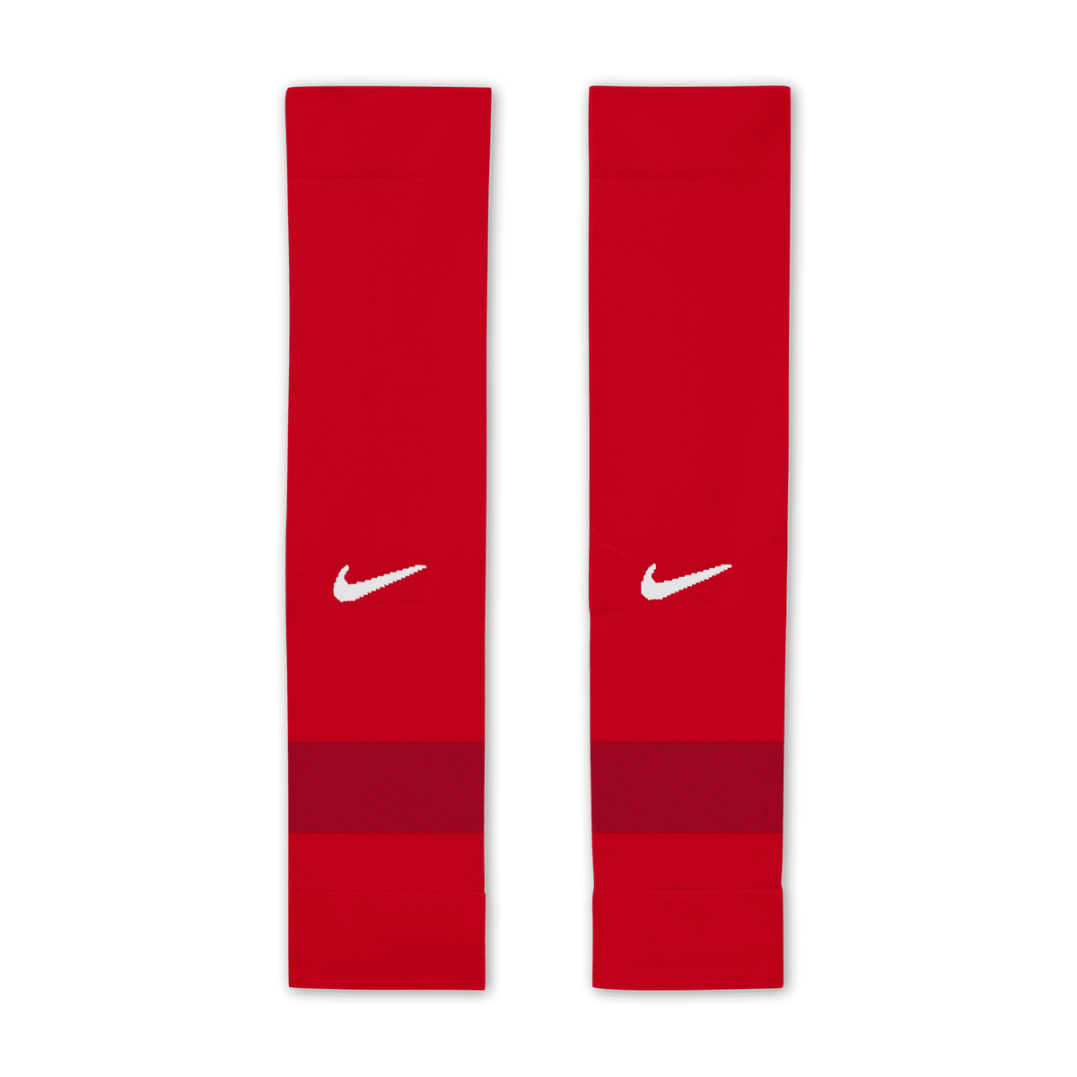 Nike VaporFast Soccer Leg-Sleeve - Red product image 2, provided for visual reference and product detail review
