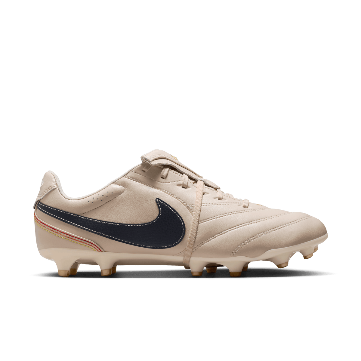 Nike Tiempo Ligera Pro FG-Pearl White/Dark Obsidian product image 1, provided for visual reference and product detail review