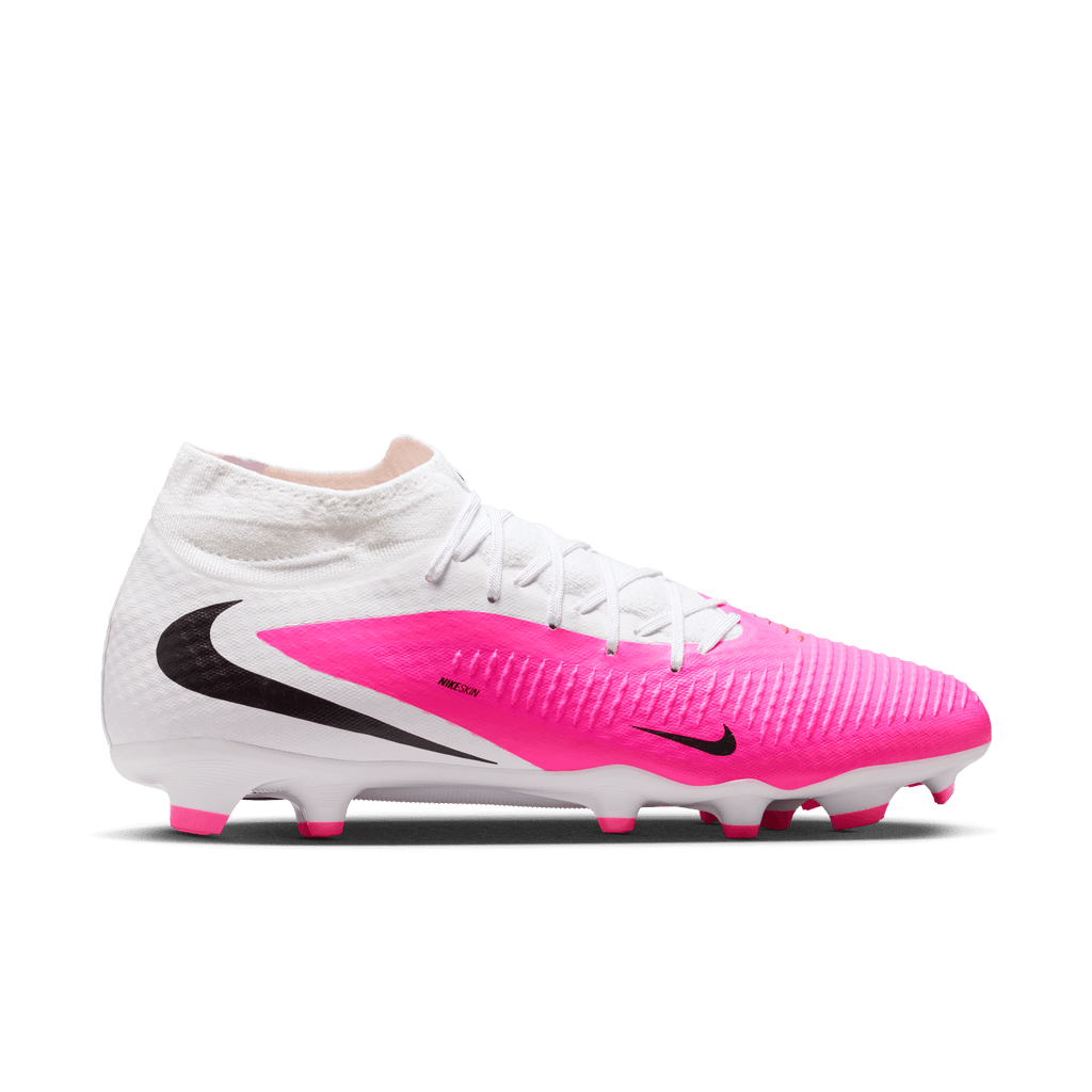 Nike Phantom 6 High Academy Multi-Ground Soccer Cleats-Multi-Color/Black product image 1, provided for visual reference and