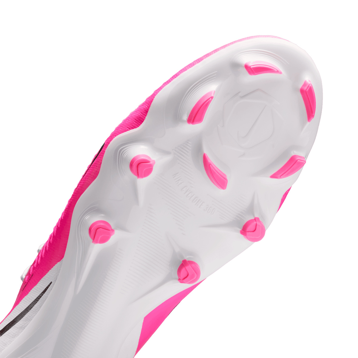 Nike Phantom 6 High Academy Multi-Ground Soccer Cleats-Multi-Color/Black product image 7, provided for visual reference and