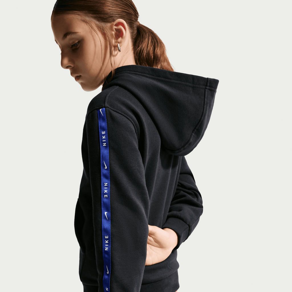 Nike Chelsea FC City Side Big Kids' Soccer Fleece Pullover Hoodie product image 3, provided for visual reference and product
