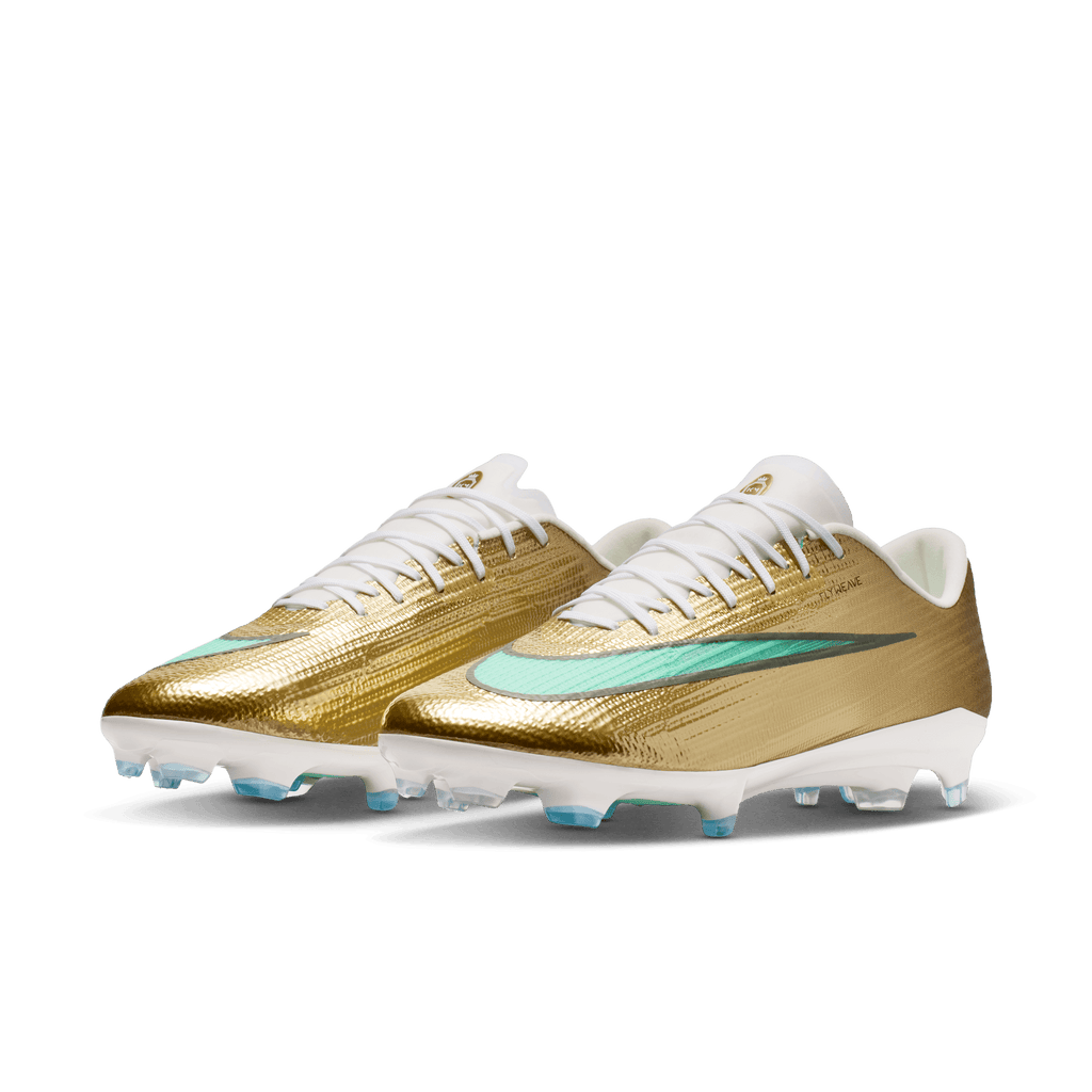 Nike Youth Mercurial Superfly 11 Pro "Kylian Mbappe" FG - METALLIC GOLD/GREEN GLOW product image 9, provided for visual
