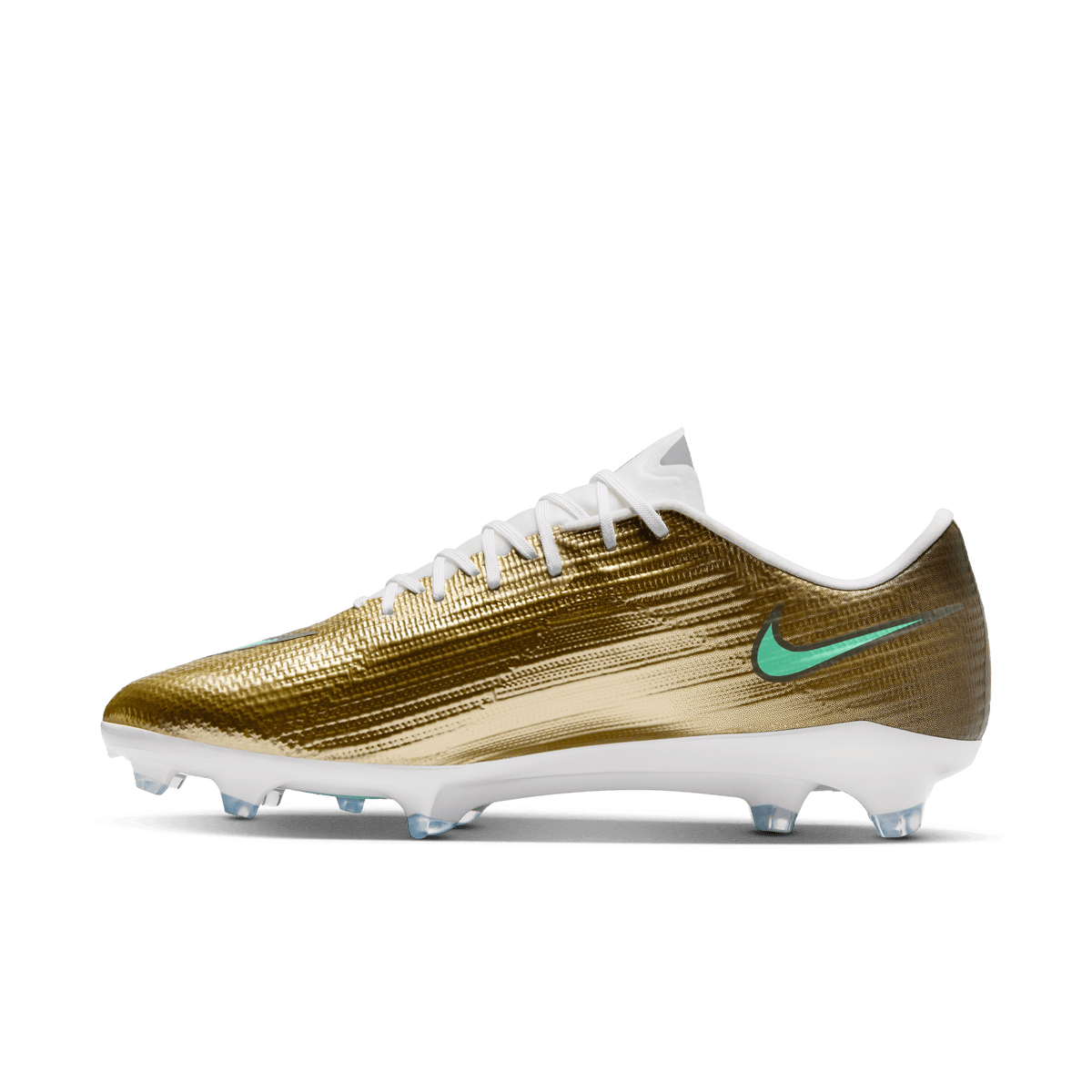 Nike Youth Mercurial Superfly 11 Pro "Kylian Mbappe" FG - METALLIC GOLD/GREEN GLOW product image 6, provided for visual