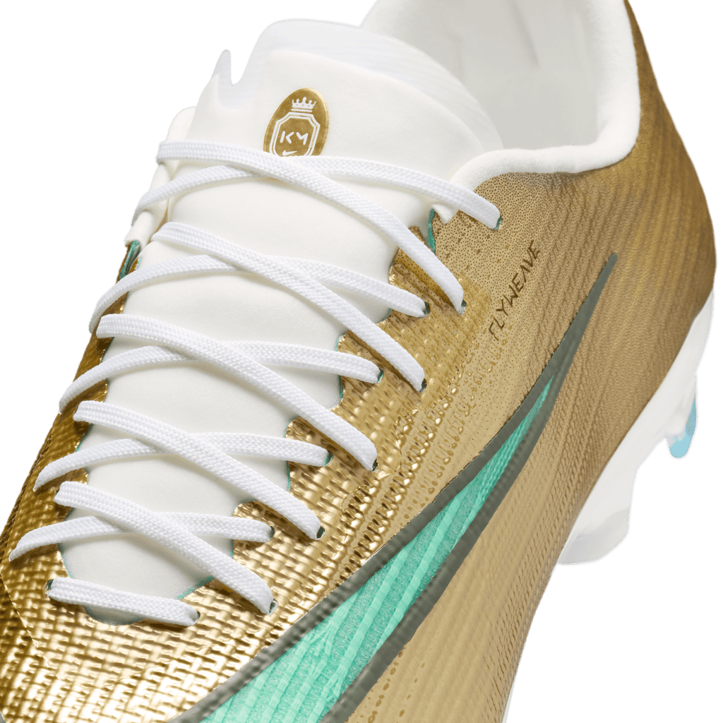 Nike Mercurial Superfly 11 Pro "Kylian Mbappe" FG- METALLIC GOLD/GREEN GLOW product image 9, provided for visual reference