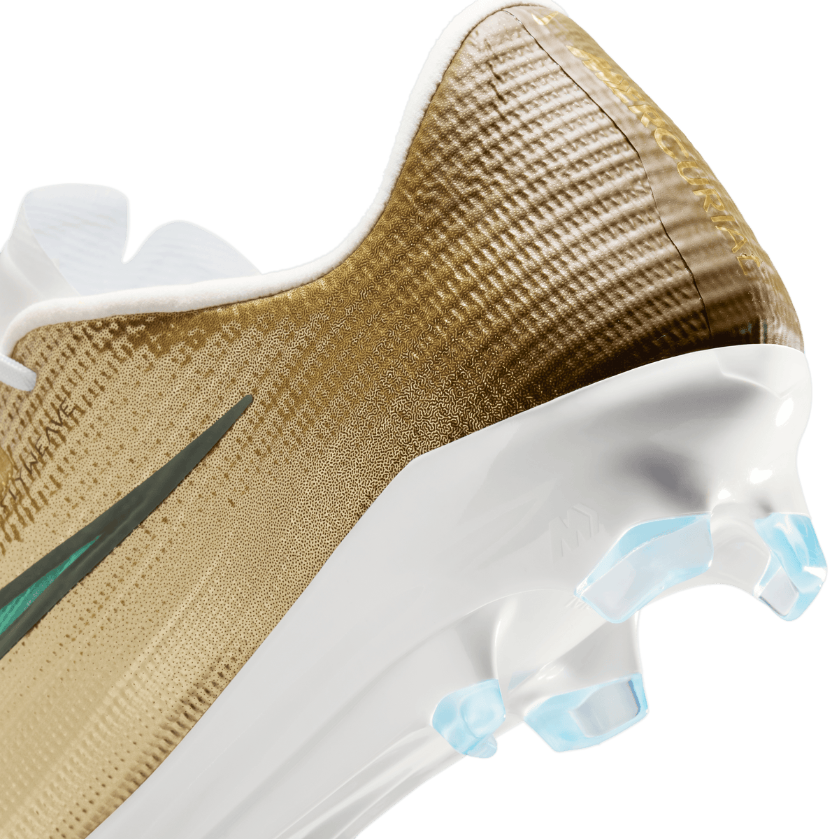 Nike Youth Mercurial Superfly 11 Pro "Kylian Mbappe" FG - METALLIC GOLD/GREEN GLOW product image 4, provided for visual