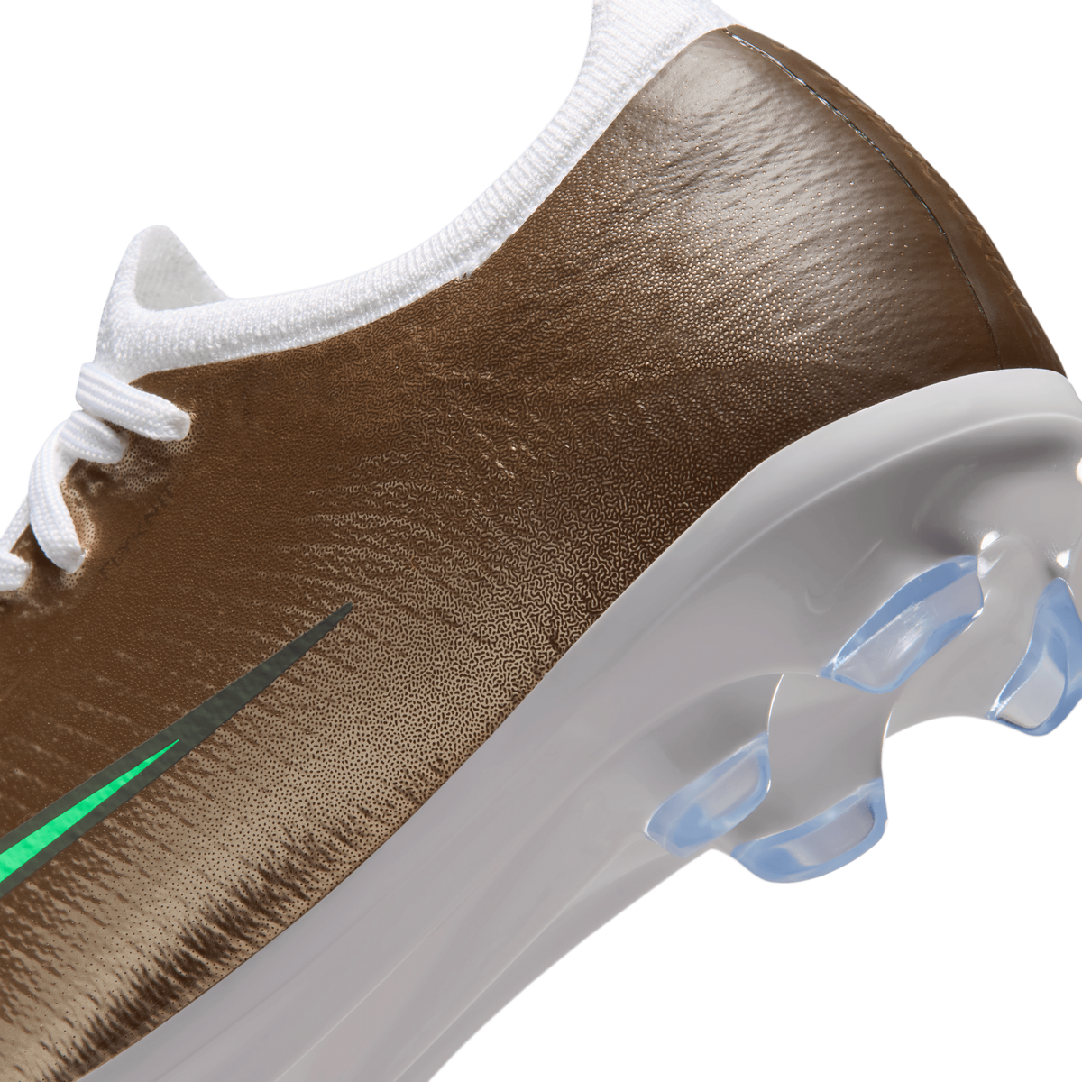 Nike Jr. Mercurial Vapor 17 Pro "Kylian Mbappé" FG-METALLIC GOLD/GREEN GLOW product image 4, provided for visual reference