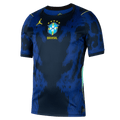 Nike Men Brazil Stadium Away Men Jordan Dri-FIT Soccer Replica Jersey product image 1, provided for visual reference and