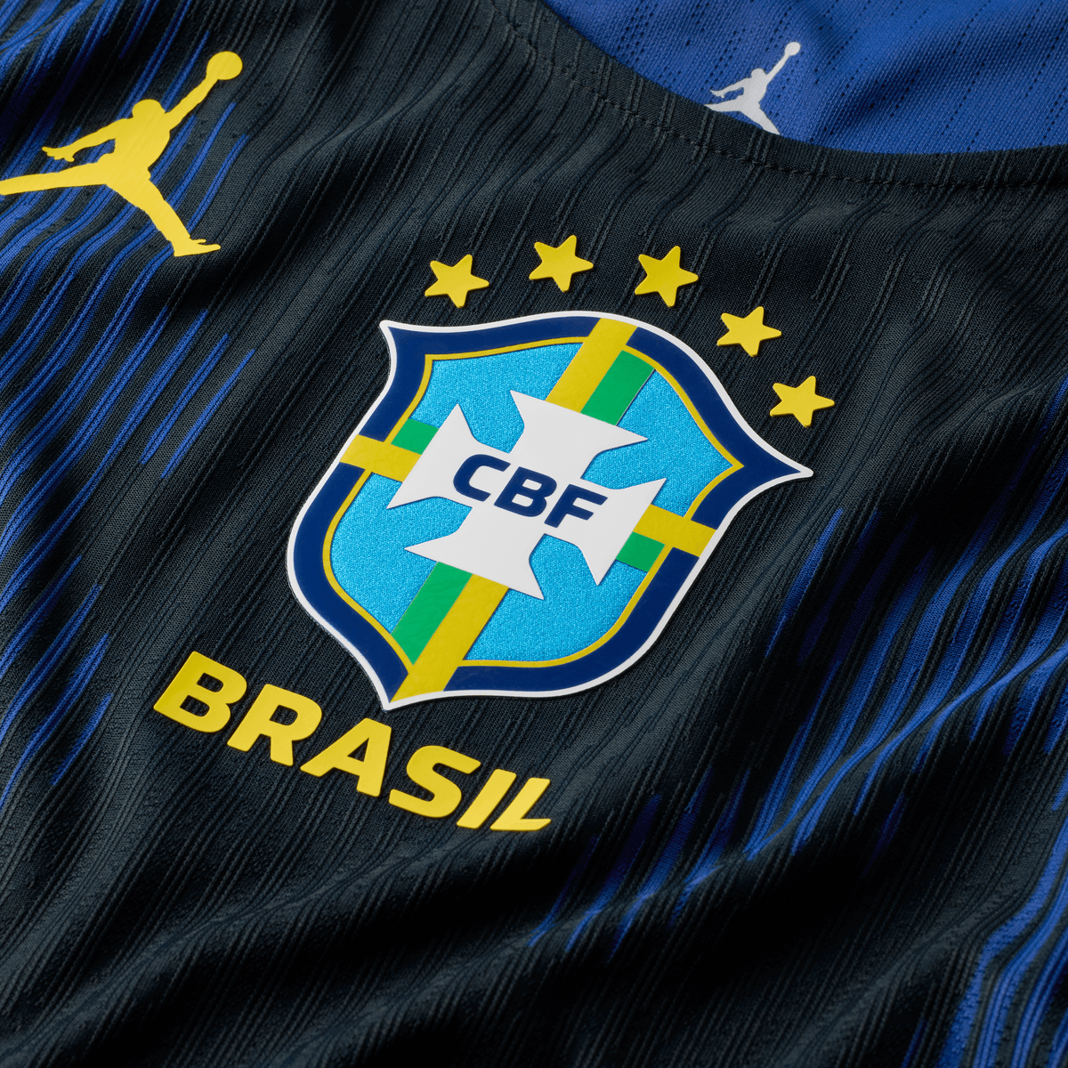 Nike Brazil 2026 Match Away Men Jordan Aero-FIT Soccer Authentic Jersey product image 3, provided for visual reference and