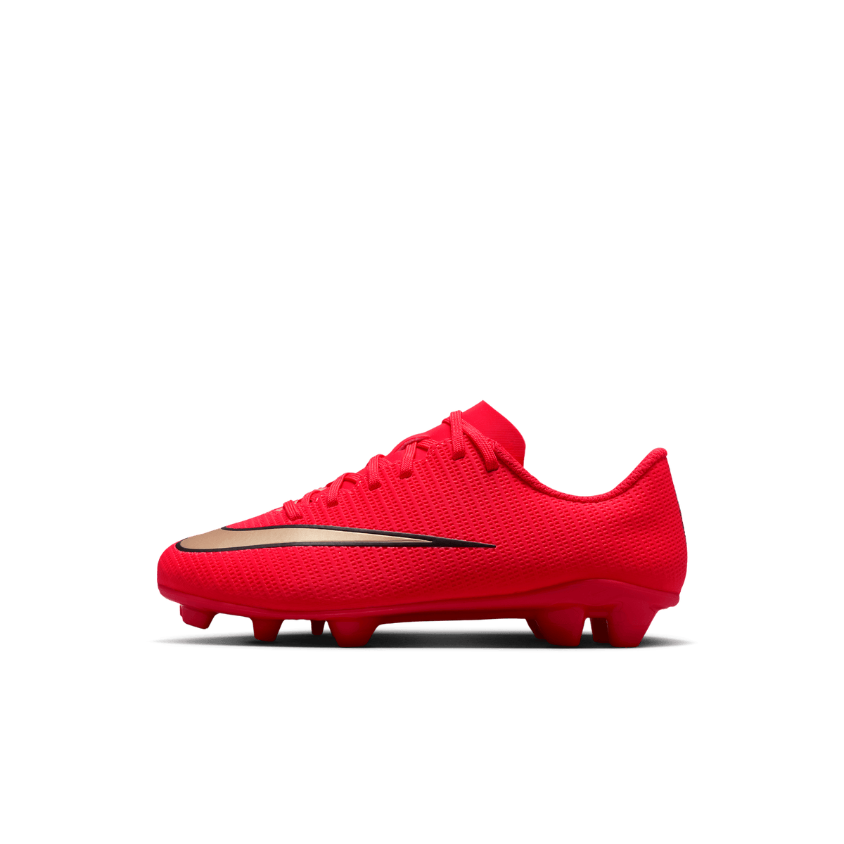 Nike Jr. Mercurial Vapor 17 Club Little Kids' MG/FG-BRIGHT CRIMSON/BLUR product image 2, provided for visual reference and
