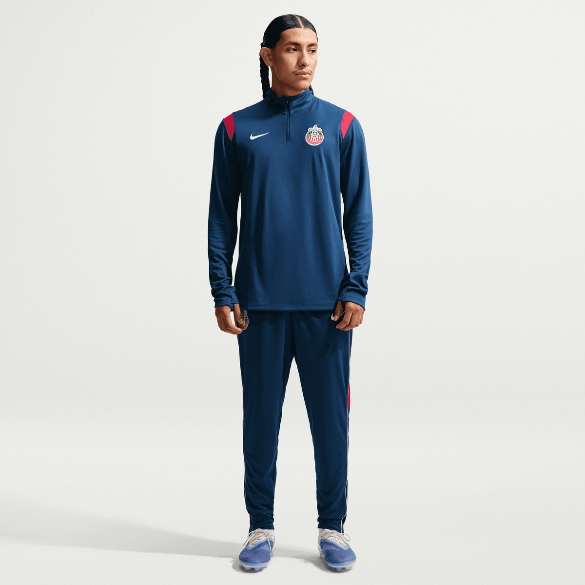 Nike C.D. Guadalajara Academy Pro Dri-FIT Soccer Knit Drill Top product image 3, provided for visual reference and product