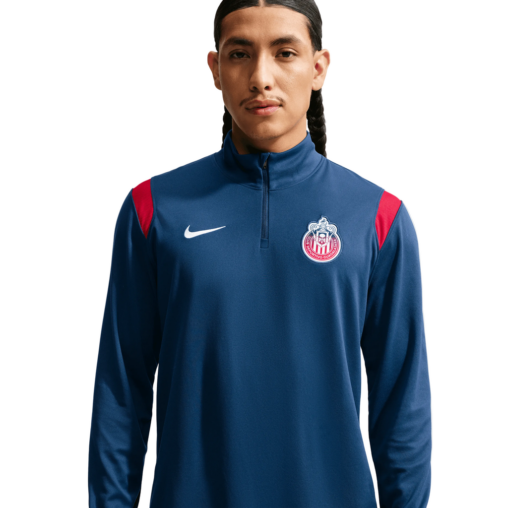 Nike C.D. Guadalajara Academy Pro Dri-FIT Soccer Knit Drill Top product image 1, provided for visual reference and product