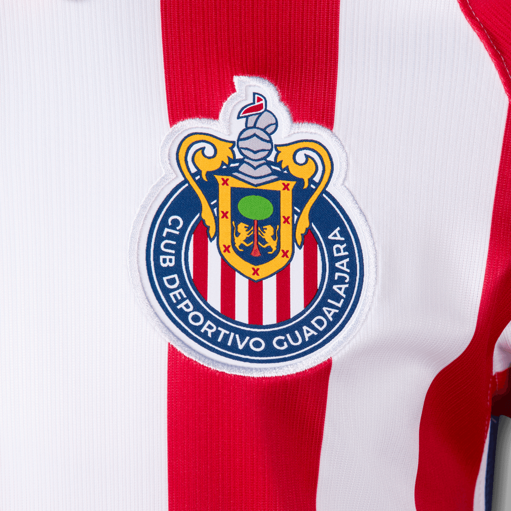 Nike C.D. Guadalajara Stadium Home Dri-FIT Soccer Replica Jersey 26/27 product image 3, provided for visual reference and