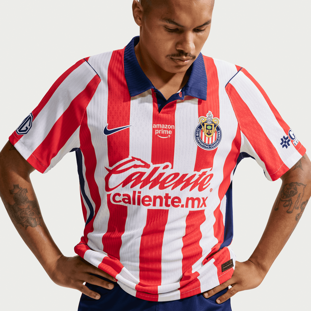 Nike C.D. Guadalajara Match Home Aero-FIT Soccer Authentic Jersey 26/27 product image 1, provided for visual reference and