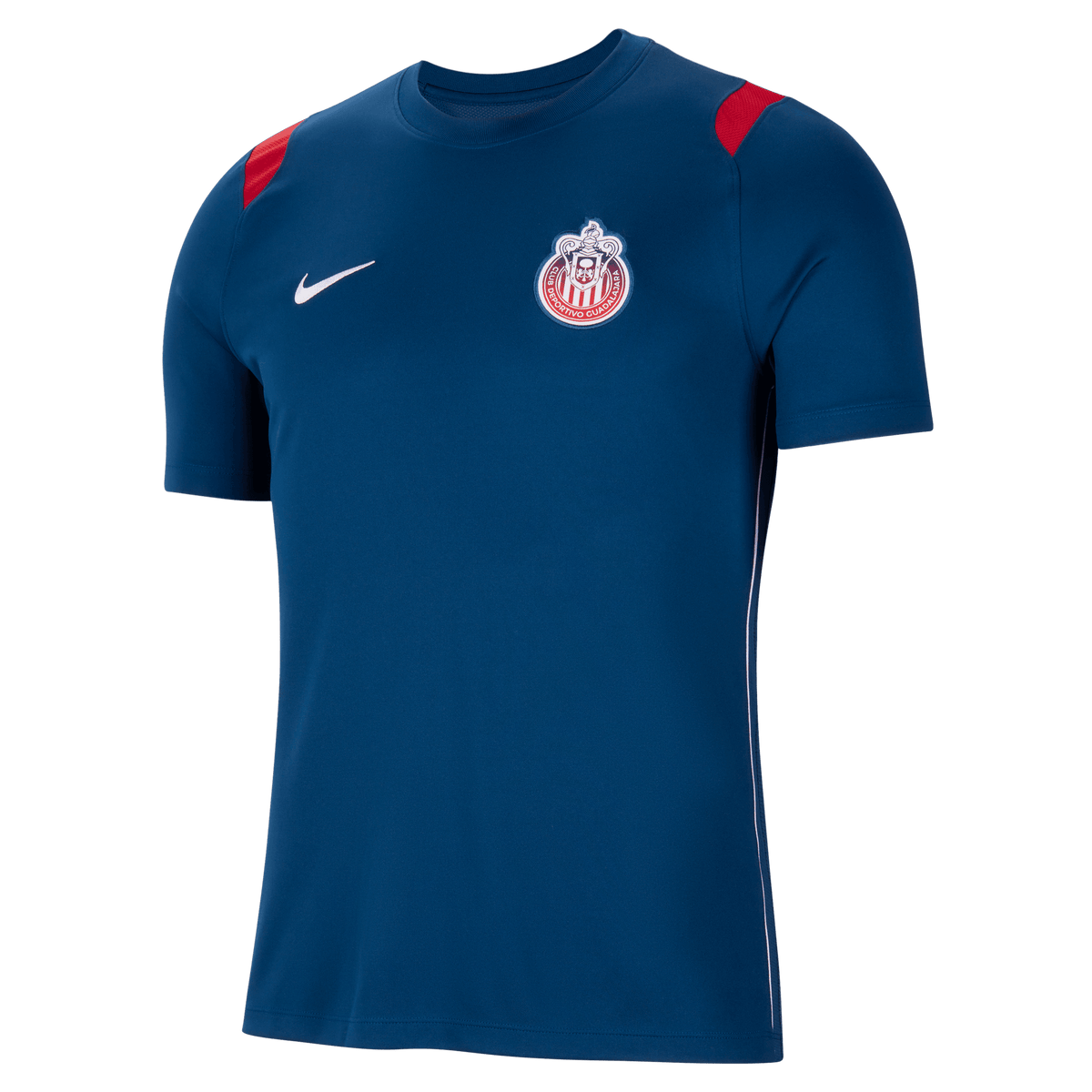 Nike C.D. Guadalajara Academy Pro Dri-FIT Soccer Short-Sleeve Knit Top product image 1, provided for visual reference and