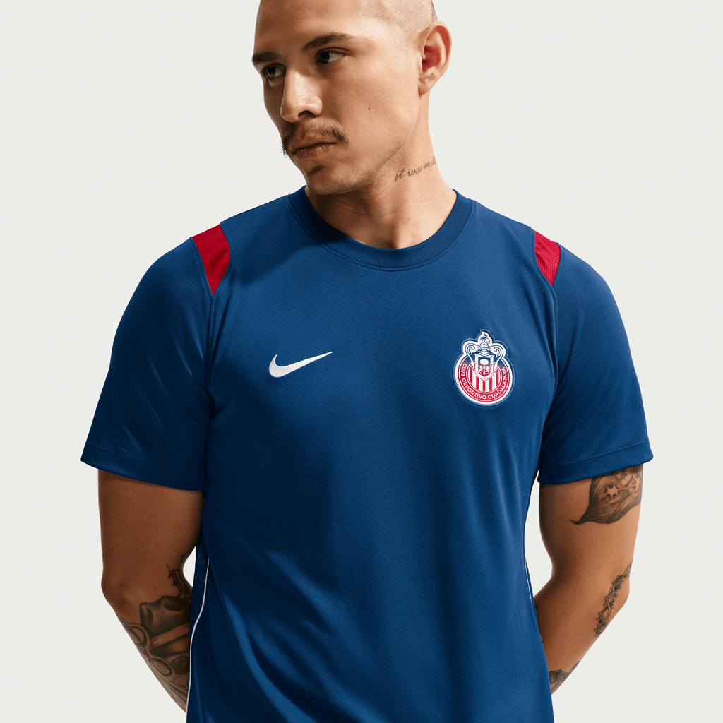 Nike C.D. Guadalajara Academy Pro Dri-FIT Soccer Short-Sleeve Knit Top product image 4, provided for visual reference and