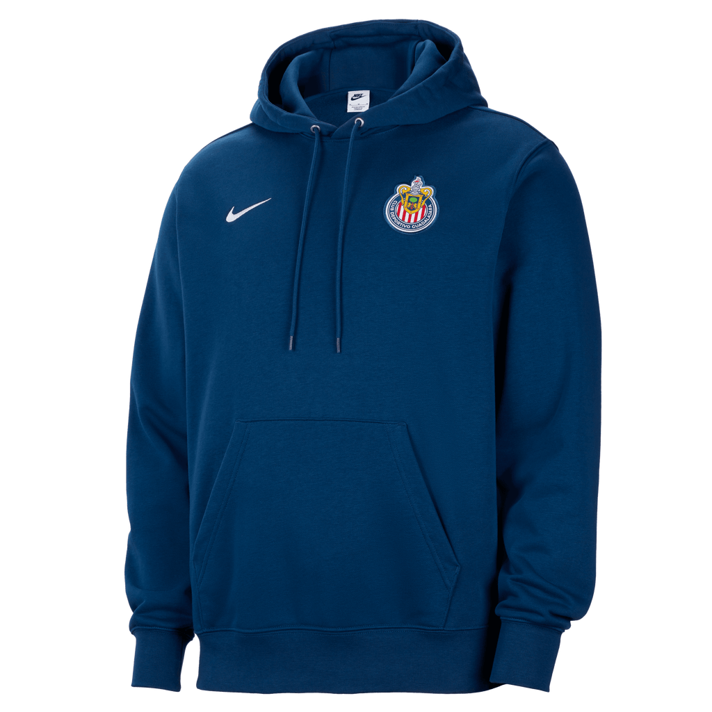 Nike C.D. Guadalajara Club Soccer French Terry Pullover Hoodie product image 1, provided for visual reference and product