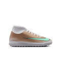 Nike Jr. Mercurial Superfly 11 Club "Kylian Mbappé" TF-METALLIC GOLD/GREEN GLOW product image 1, provided for visual