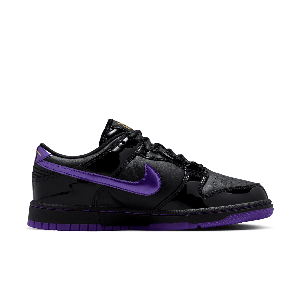 Nike Big Kids Kobe Bryant x FC Barcelona Dunk Low Pro - Black/Field Purple product image 1, provided for visual reference