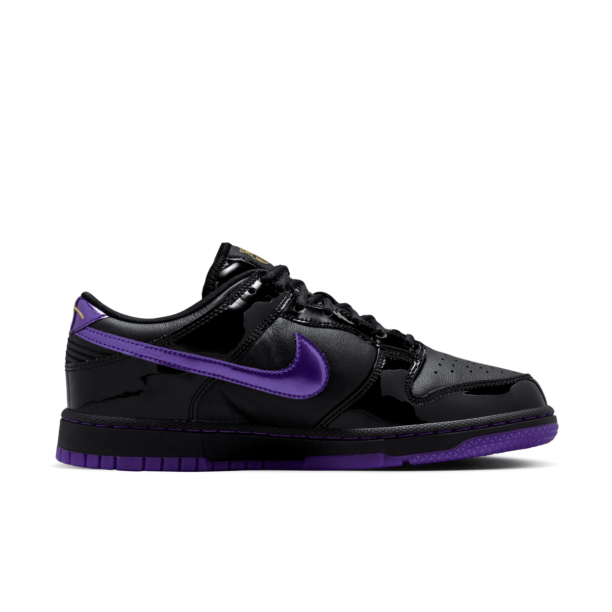 Nike Big Kids Kobe Bryant x FC Barcelona Dunk Low Pro - Black/Field Purple product image 1, provided for visual reference