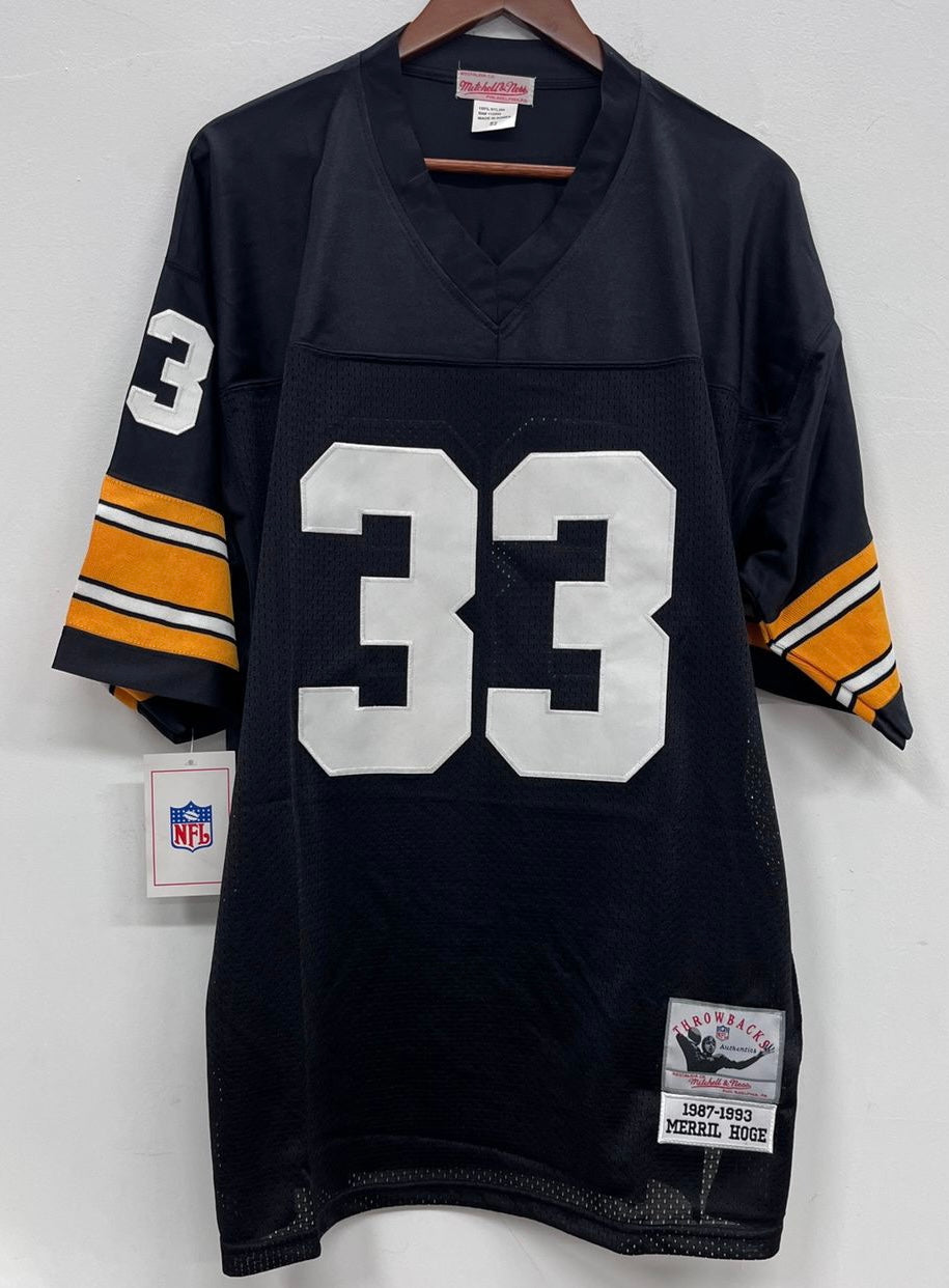 Merril Hoge Pittsburgh Steelers Jersey black Mitchell & Ness product image 2