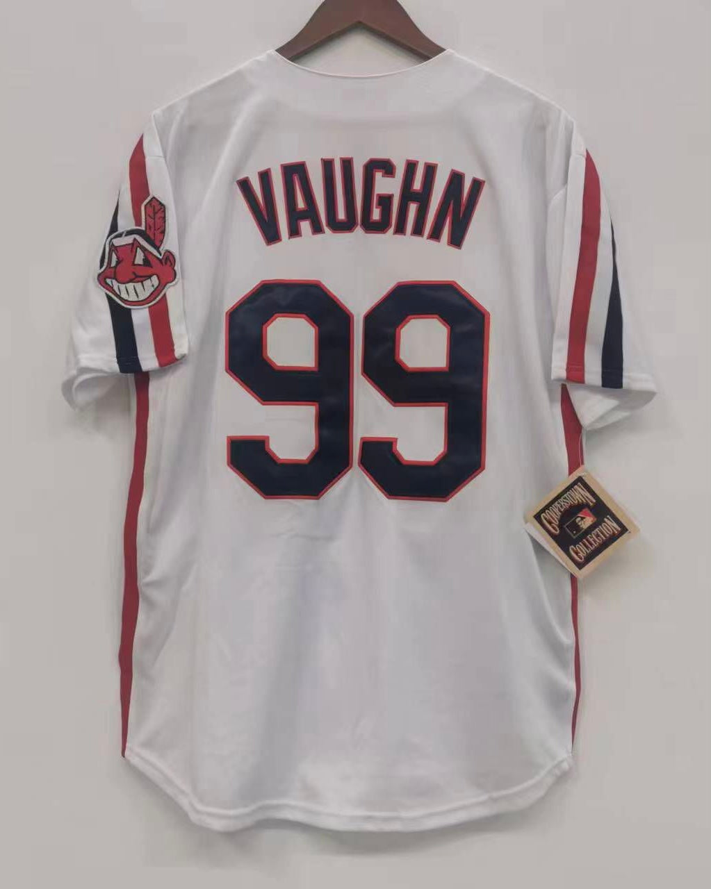 Ricky “Wild Thing” Vaughn Jersey Major League Cleveland product image 1