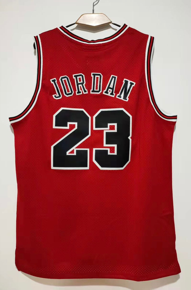 Michael Jordan 1984 Rookie Season Chicago Bulls Jersey Red product image 3