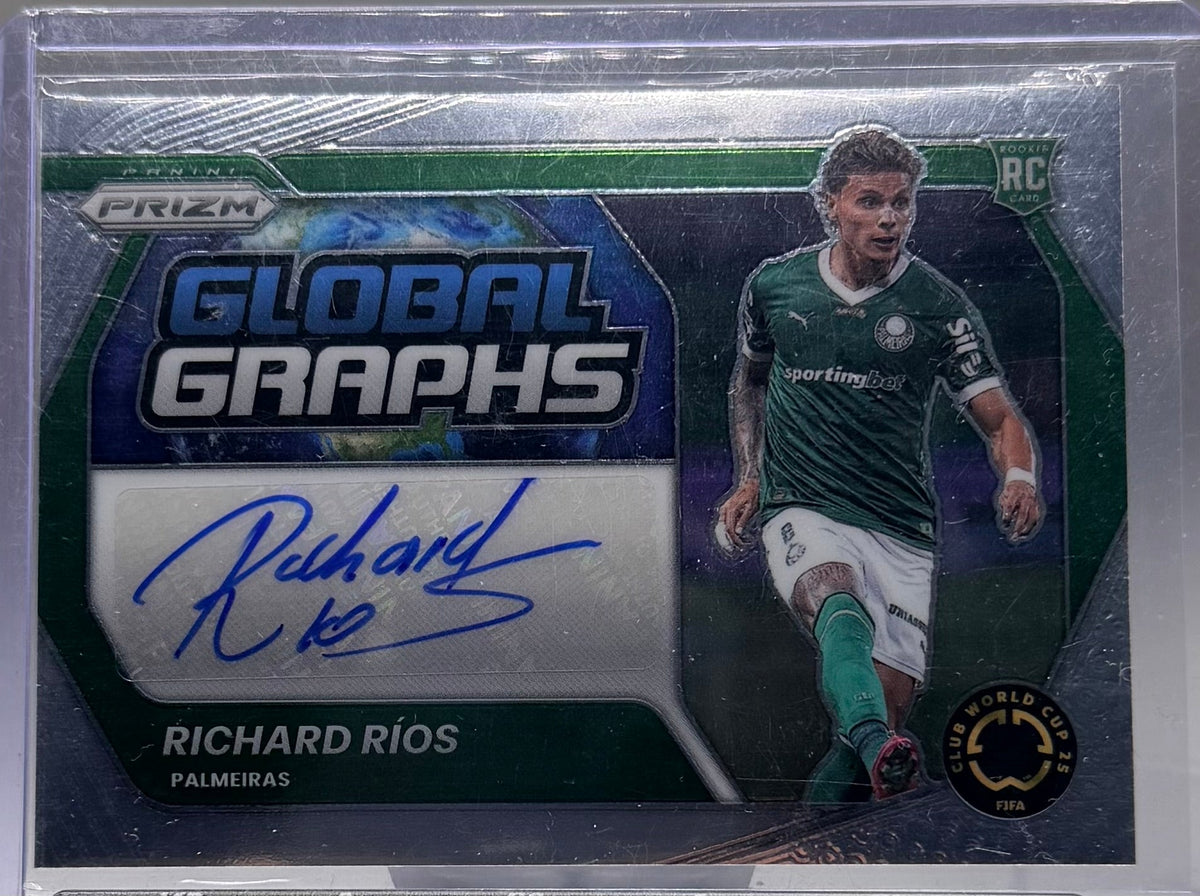 2025 Panini Prizm Club World Cup Globalgraphs Richard Rios Auto product image 1, provided for visual reference and product