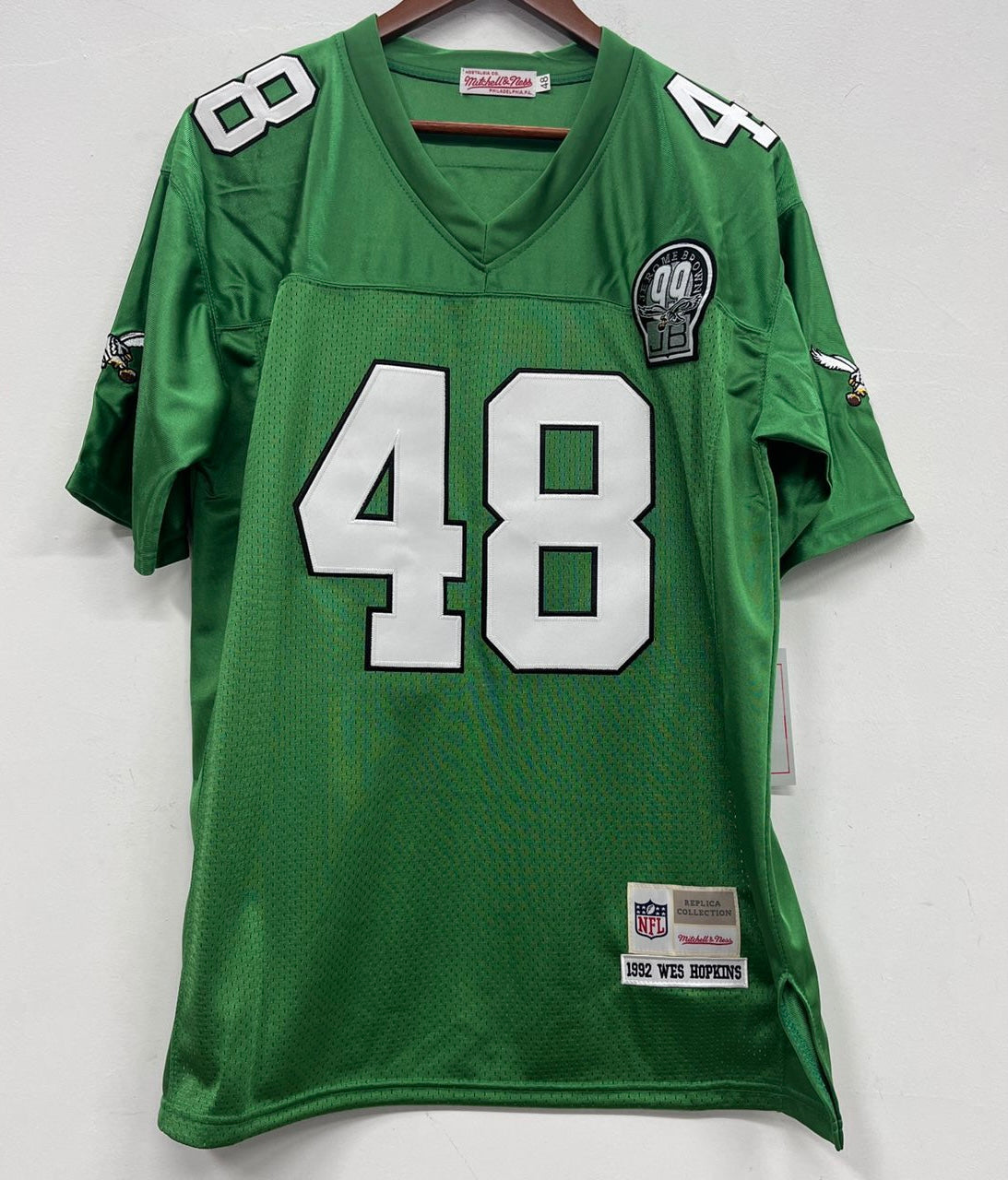 Wes Hopkins Philadelphia Eagles Official NFL Mitchell & product image 2