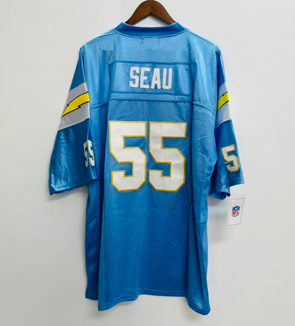 Junior Seau 1994 San Diego Chargers Official NFL Mitchell & product image 1