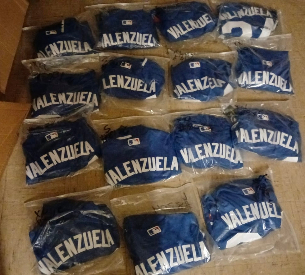 Fernando Valenzuela Los Angeles Dodgers Official MLB Jersey product image 5