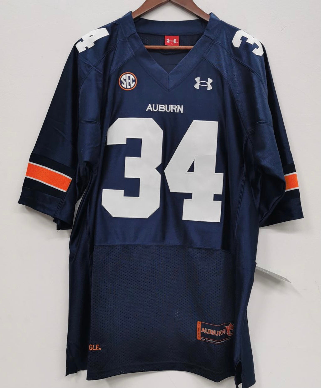 Bo Jackson Auburn Tigers Official NCAA Under Armour Jersey product image 2