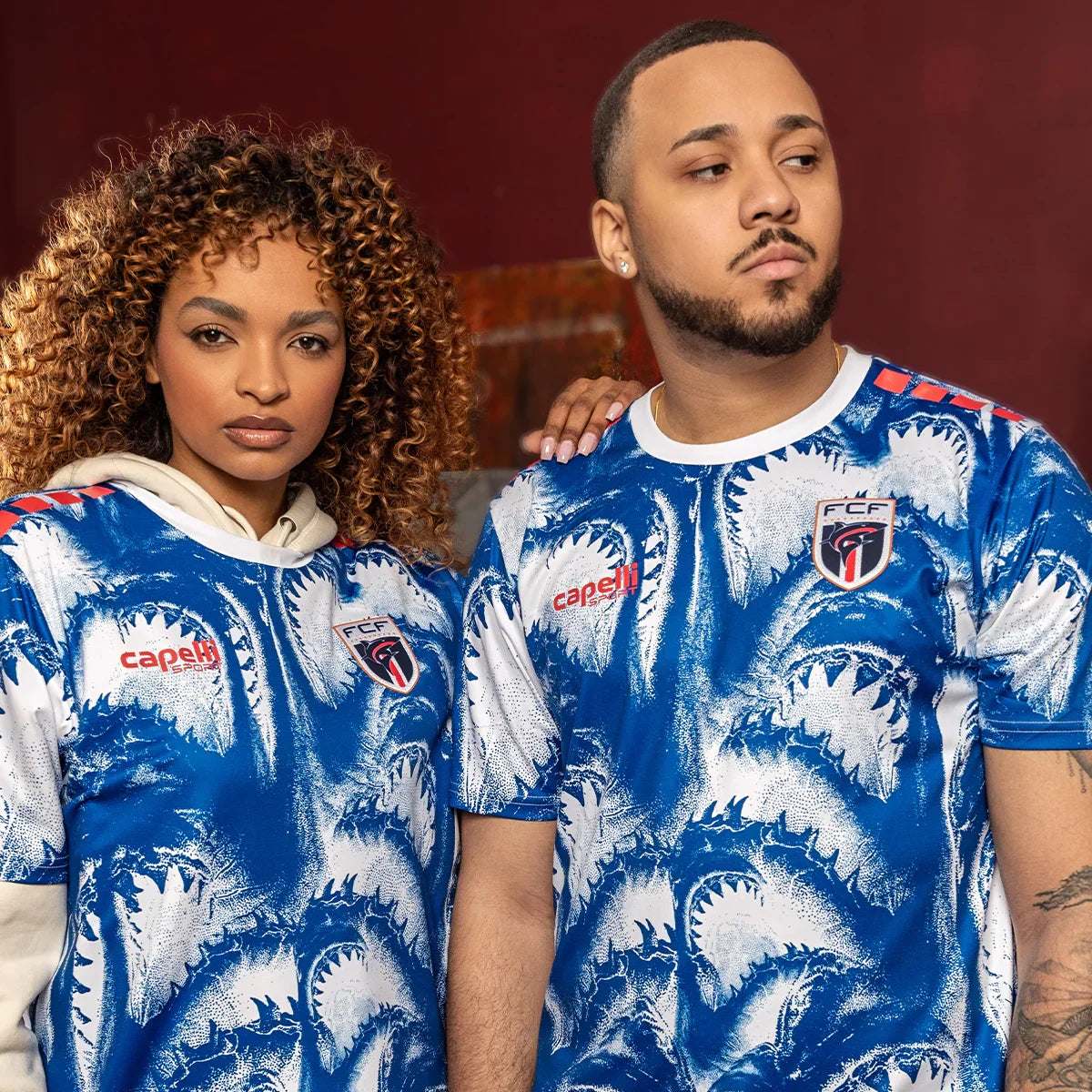 2026 Cabo Verde National Team Pre-Match Jersey product image 2, provided for visual reference and product detail review