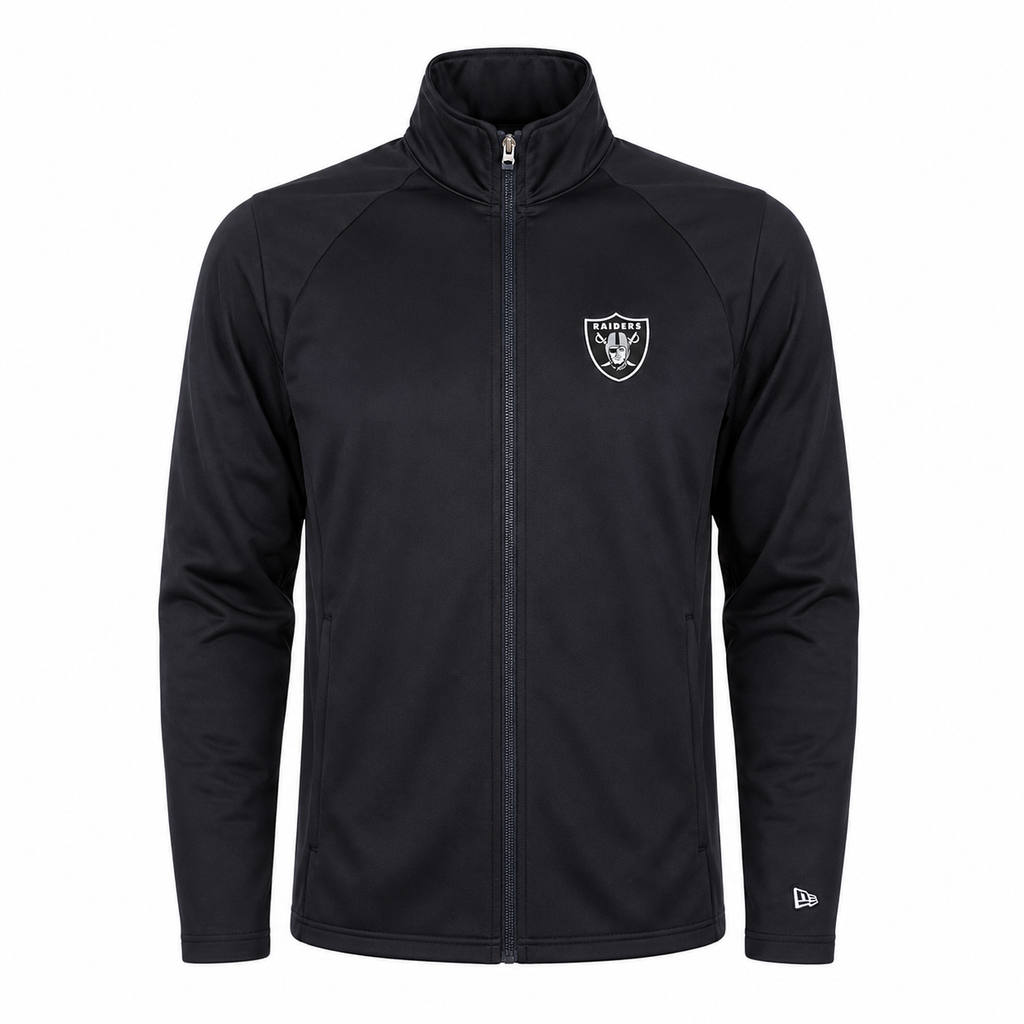 New Era Women Las Vegas Raiders Full-Zip Jacket - Black/White product image 1, provided for visual reference and product