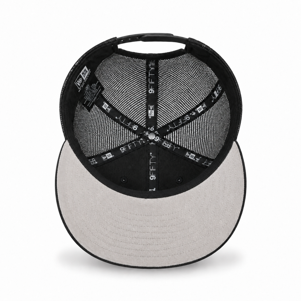 OAKLAND ATHLETICS NEW ERA TRUCKER 9FIFTY Snapback ADJUSTABLE HAT-GRN/GOLD (Copy) product image 7, provided for visual