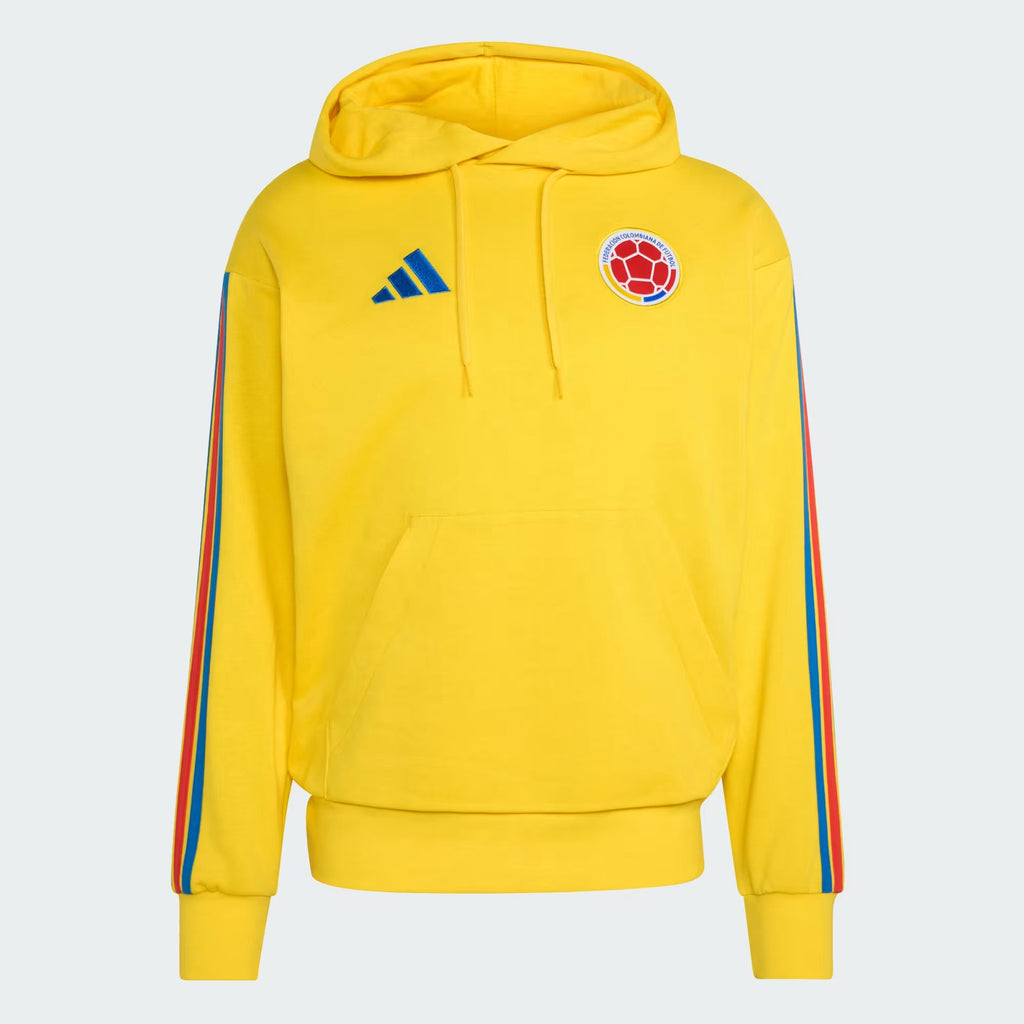 2026 adidas COLOMBIA DNA FLEECE HOODIE product image 1, provided for visual reference and product detail review