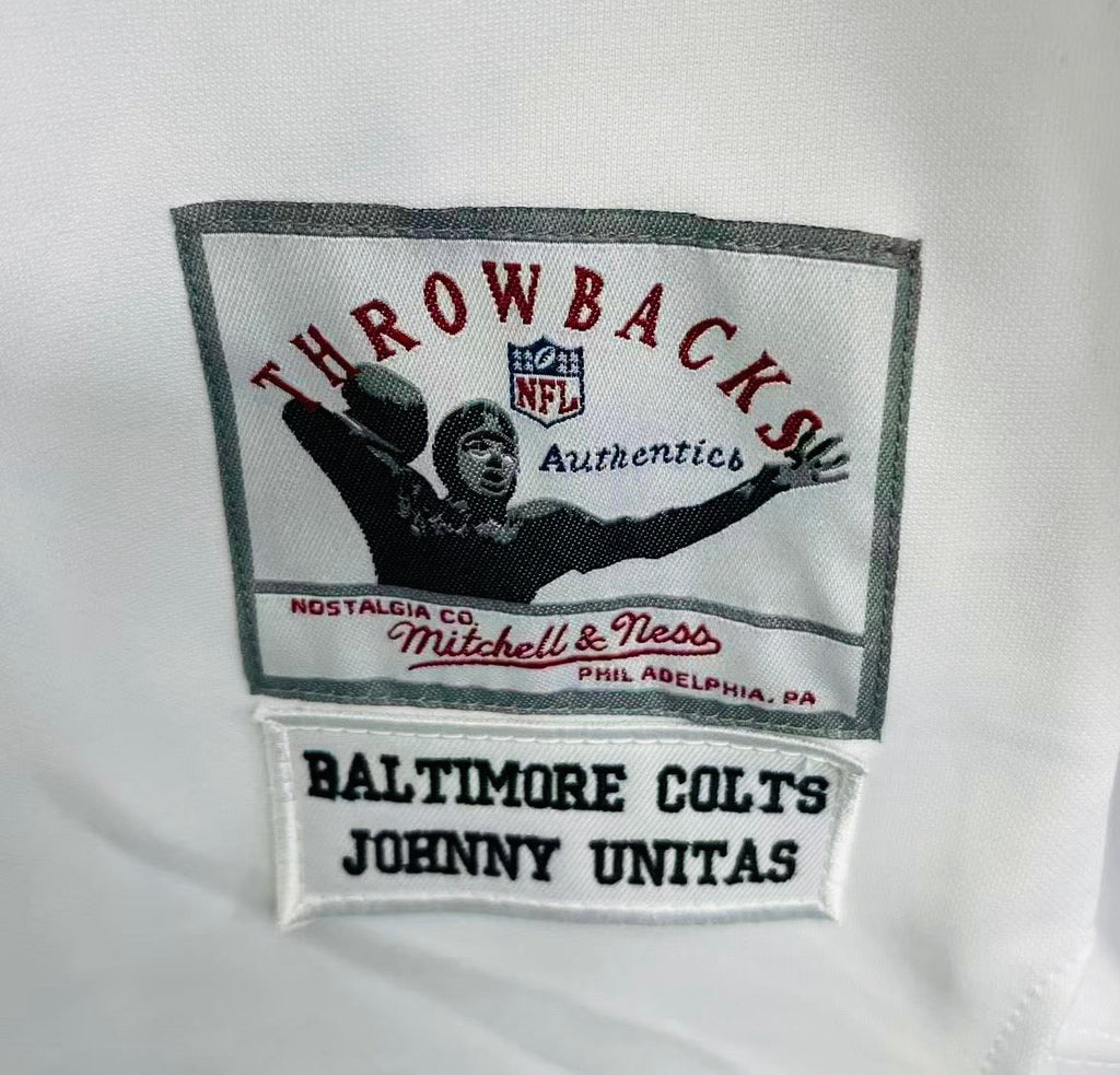Johnny Unitas Baltimore Colts Official NFL Jersey Mitchell product image 4