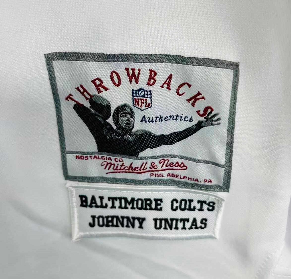 Johnny Unitas Baltimore Colts Official NFL Jersey Mitchell product image 4